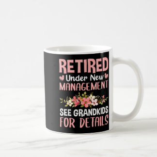 Met Pensioen Onder Nieuwe Leiding Zie Kleinkindere Koffiemok