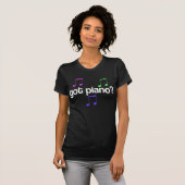  met piano-muziekcadeau t-shirt (Voorkant volledig)