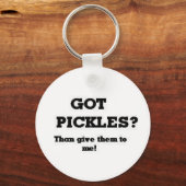 Met Pickles Sleutelhanger (Voorkant)