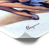 Met Puppies omhoog Poster (Hoek)