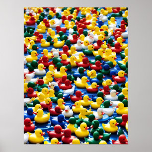 met rubberductie poster