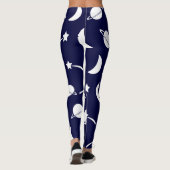 Met ruimte behandelde Leggings (Achterkant)