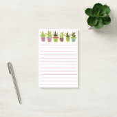 met Schattigee cactus bekleed matje Post-it® Notes (Kantoor)