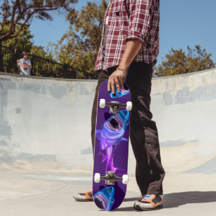 Met Sharks Skateboard