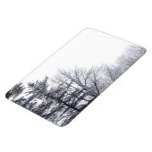 Met sneeuw bedekte bomen: horizontaal magneet (Linkerzijde)