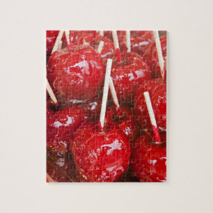 Met snoep omhuld fruit op het Stuttgart Bierfeest Legpuzzel