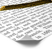 Met Steampunk Style Bowler Pet Poster (Hoek)