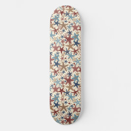 Met sterren bezaaid skateboard