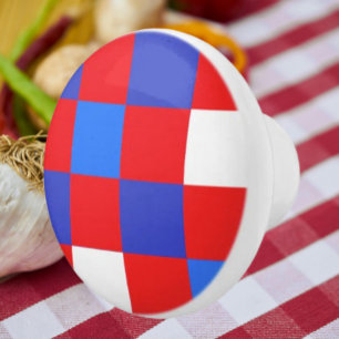 Met sterren bezaaide knop – Patriottische greep