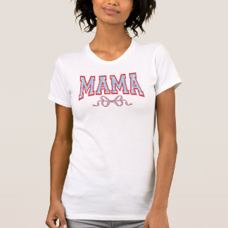 met sterren gevulde mama | Coquette University T-shirt
