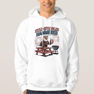 met sterretjes bezaaide picknickarend hoodie