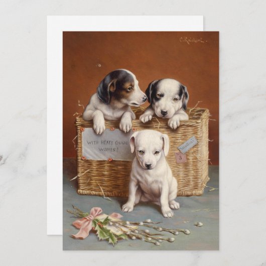 Met stevige Guud wensen | Carl Reichert (Voorkant / Achterkant)