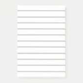 Met strips grijs, wit met inscriptie voor lijst post-it® notes (Voorkant)