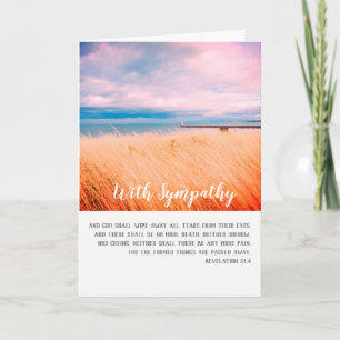 Met sympathie, Christelijke kaart met geschriften