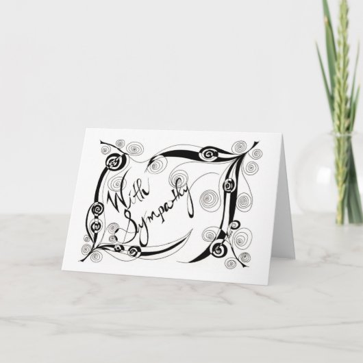 Met sympathie kaart (Voorkant)