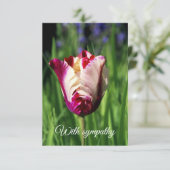 Met sympathie platte Kaart (Staand voorkant)