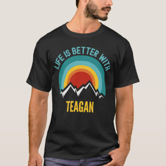 Met Teagan Dating Teagan T-shirt