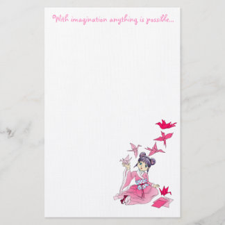 Met verbeelding is alles mogelijk... briefpapier