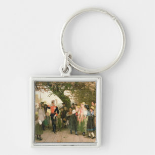 Met verlof, 1883 sleutelhanger