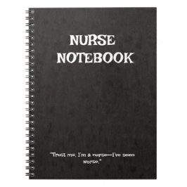 met verpleegstersthema notitieboek