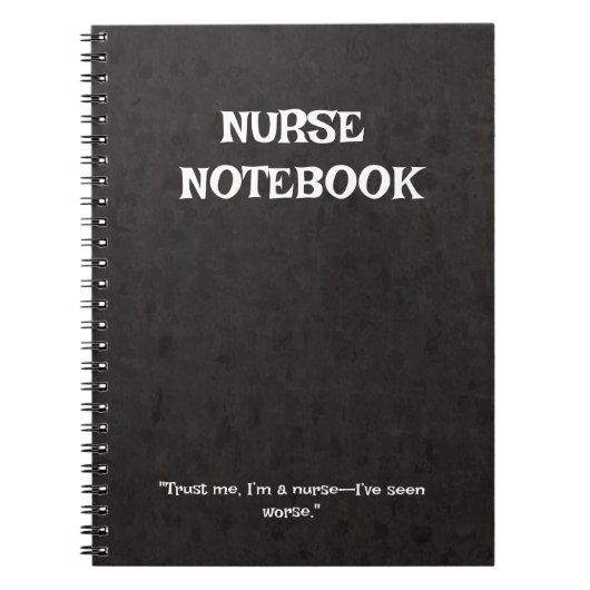 met verpleegstersthema notitieboek (Voorkant)