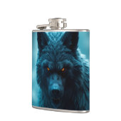 Met vinyl omwikkelde fles heupfles (Links)