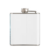 Met vinyl omwikkelde fles heupfles (Achterkant)