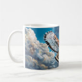 Met vleugels als adelaars - koffiemok (Links)