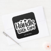 Met voorzichtigheid hanteren sticker (Envelop)