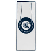 Met vriendelijke groet! Aangepast voor speciale ac Wijn Cadeautas (Voorkant)