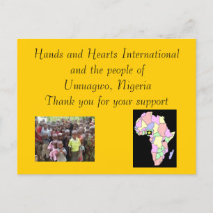 Met vriendelijke groet briefkaart