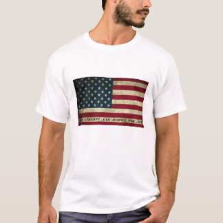 Met vrijheid en gerechtigheid voor alle Amerikaans T-shirt