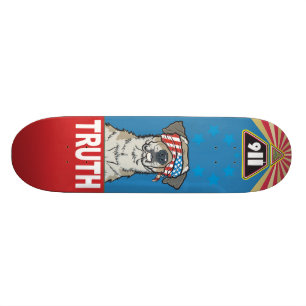 Met vrijheid en gerechtigheid voor de All Old Scho Skateboard