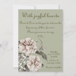 Met vrolijke harten kaart