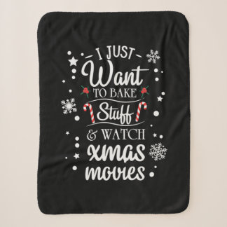 Met Xmas Gift wil ik alleen nog eens naar kerstfil Sherpa Deken