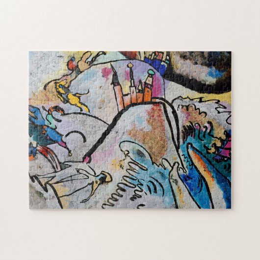 met zon | Kandinsky Legpuzzel (Horizontaal)