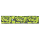 Met zondeklapte bladeren in het bos korte tafelloper (Horizontaal)