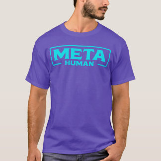 Meta Human Metaverse VR Virtual Reality Speler ret T-shirt