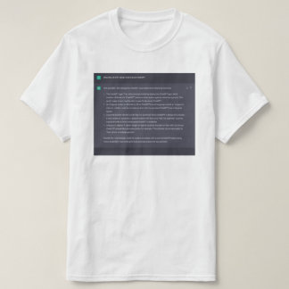 Meta Ironic ChatGPT Shirt