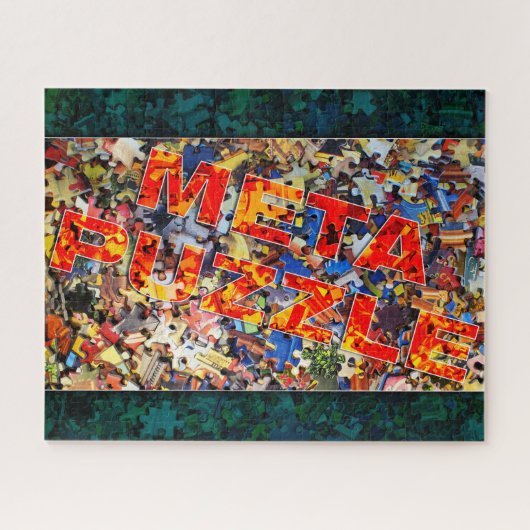 Meta Puzzle ! Jigsaw dans un (Horizontal)