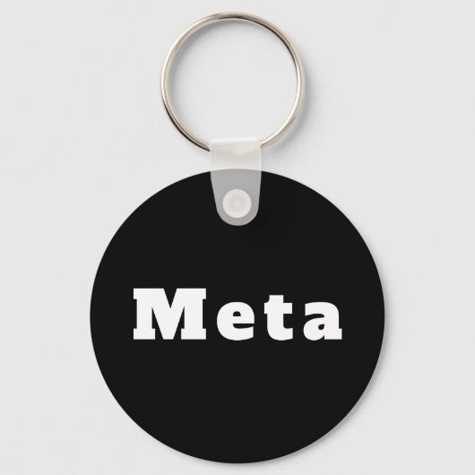 Meta Sleutelhanger (Voorkant)