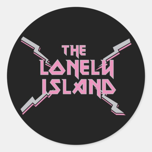 Metaal 2 ronde sticker (Voorkant)