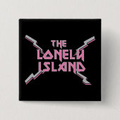 Metaal 2 vierkante button 5,1 cm (Voorkant)