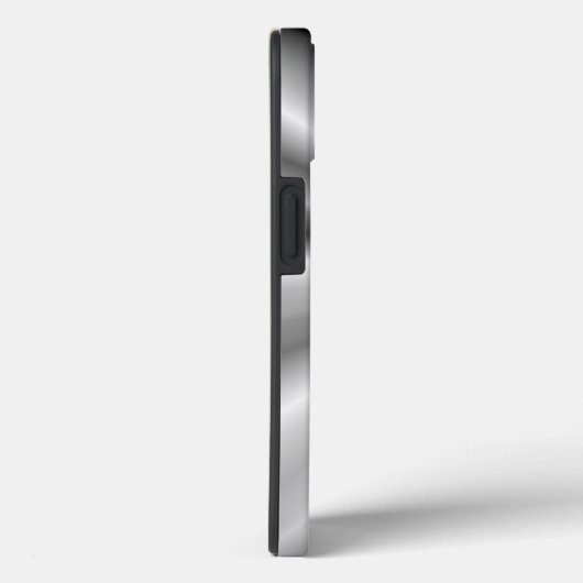 Metaal: Blauw stamstaal Case-Mate iPhone Case (Achterkant / Rechts)