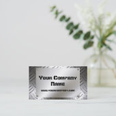 Metaal Bord met schroeven Visitekaartjes (Staand voorkant)