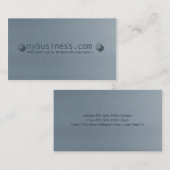 Metaal Bord Visitekaartje (Voorkant / Achterkant)