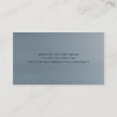 Metaal Bord Visitekaartje (Achterkant)