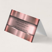 Metaal Borstelig Industrieel Visitekaartjes (Achterkant)