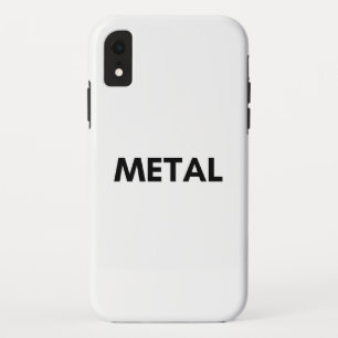 metaal iPhone XR hoesje