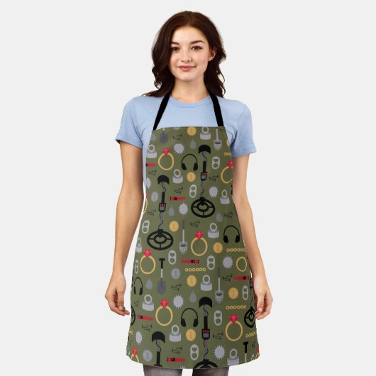 Metaal detecteren Apron Schort (Gedragen)